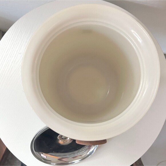 Kromex ice bucket, Faux Wooden Ice Bucket, Vintage Ice Bucket, Plastic Ice Pale - Picture 8 of 9